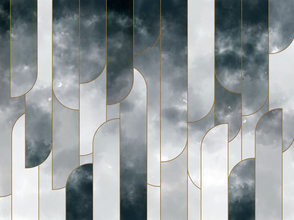 Ombre Crossing – Tapeta na wymiar