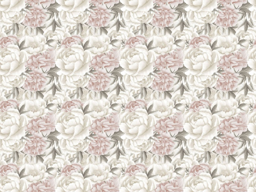 Peony Light – Tapeta na wymiar