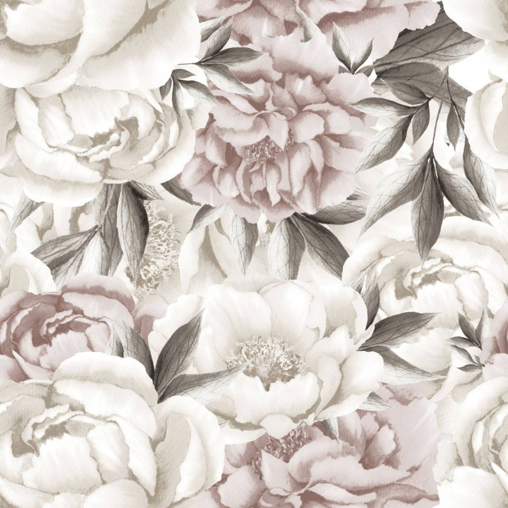 Peony Saturated – Tapeta na wymiar