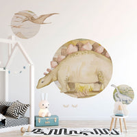 Dino Story 1 – Tapeta Koło Standard