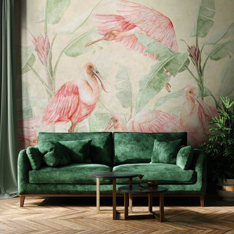 Rainforest Ajaja – Tapeta na wymiar