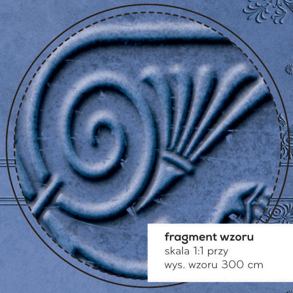 Refined Blue – Tapeta na wymiar