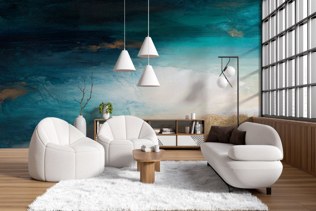 Santorini – Tapeta na wymiar