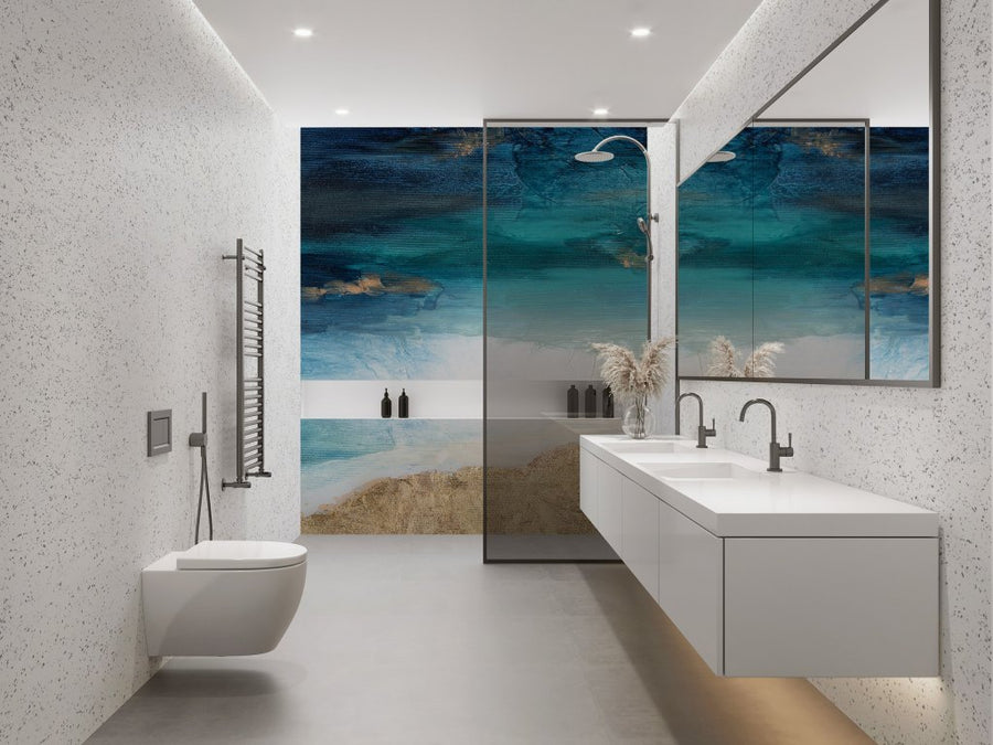 Santorini – Tapeta na wymiar