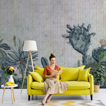 Succulento – Tapeta na wymiar