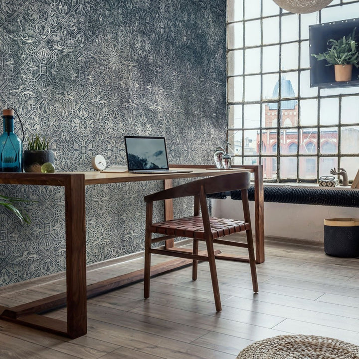 Temptation Blue – Tapeta na wymiar