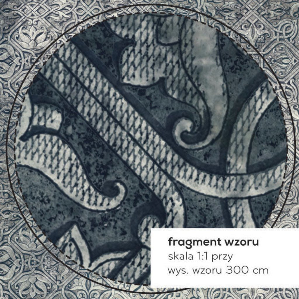 Temptation Blue – Tapeta na wymiar