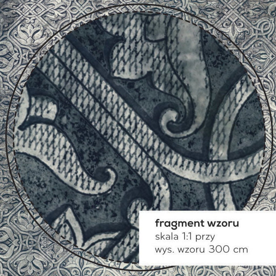 Temptation Blue – Tapeta na wymiar