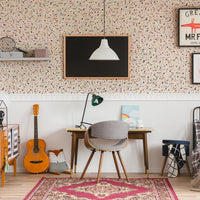 Terrazzo Pink – Tapeta na wymiar