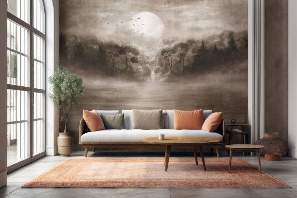 Tramonto – Tapeta na wymiar