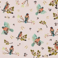 Uccello Cantante Pink – Tapeta na wymiar