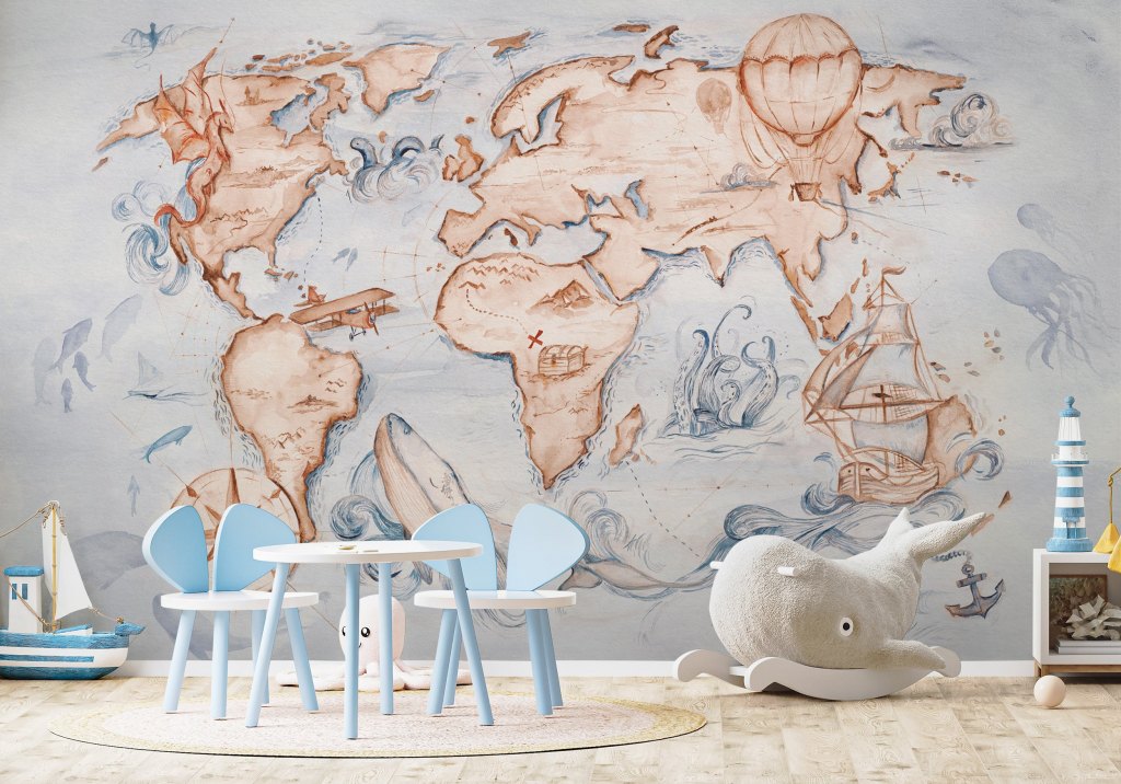 Whale Tale – Tapeta na wymiar