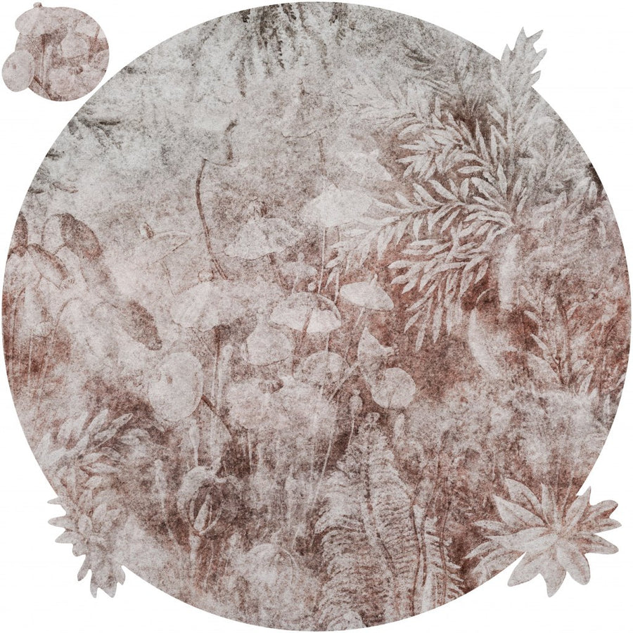 Fairytale Rust – Tapeta Koło Standard