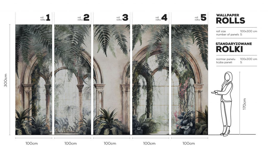 Aranciera – Tapeta w rolkach