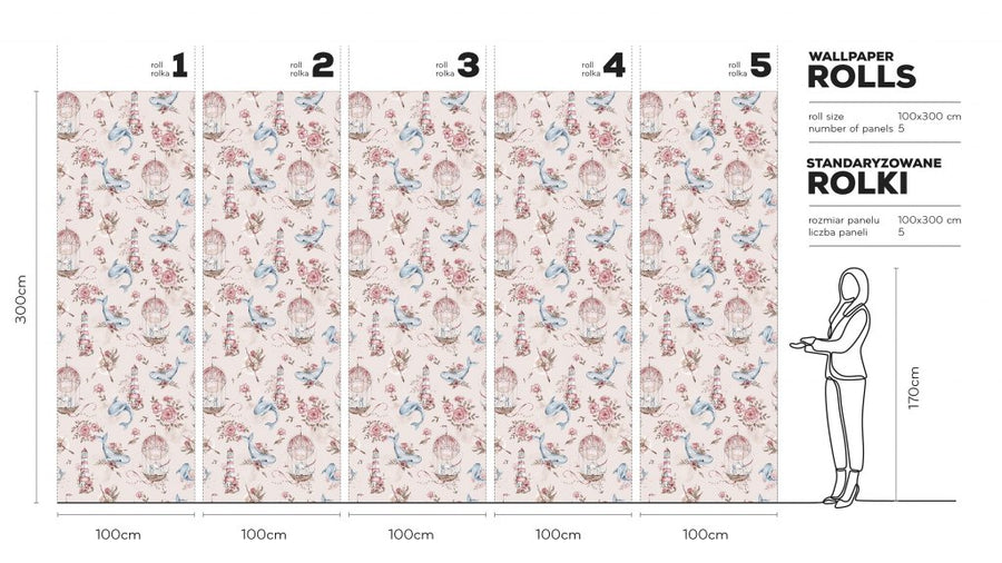 Balea – Tapeta w rolkach