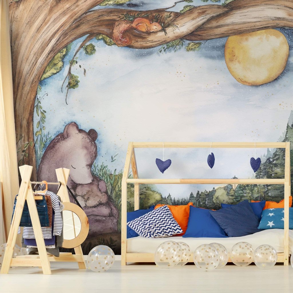 Bears Family – Tapeta w rolkach