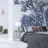 Blue Flower – Tapeta w rolkach