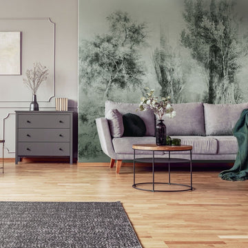 Calm Green – Tapeta w rolkach