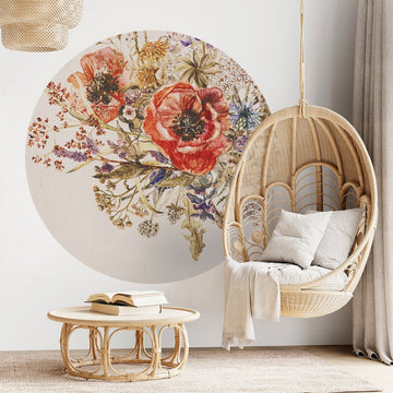 Fiori Due – Tapeta Koło Standard