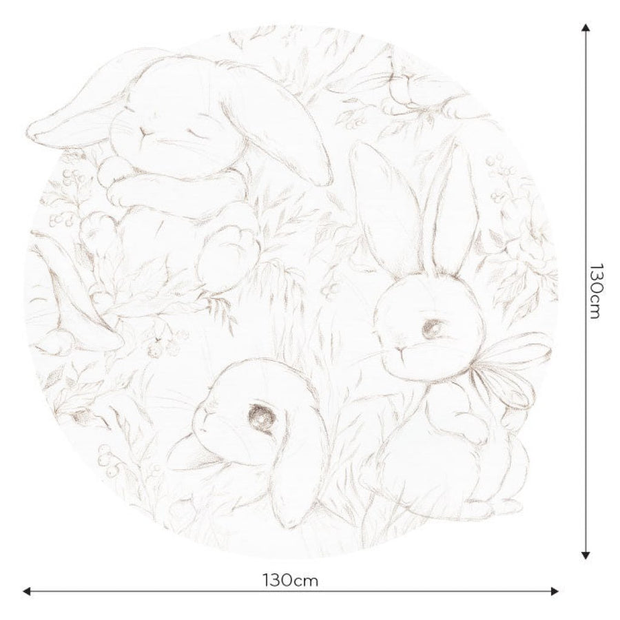 Fluffy – Tapeta Koło Standard