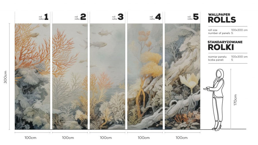 Corallium – Tapeta w rolkach