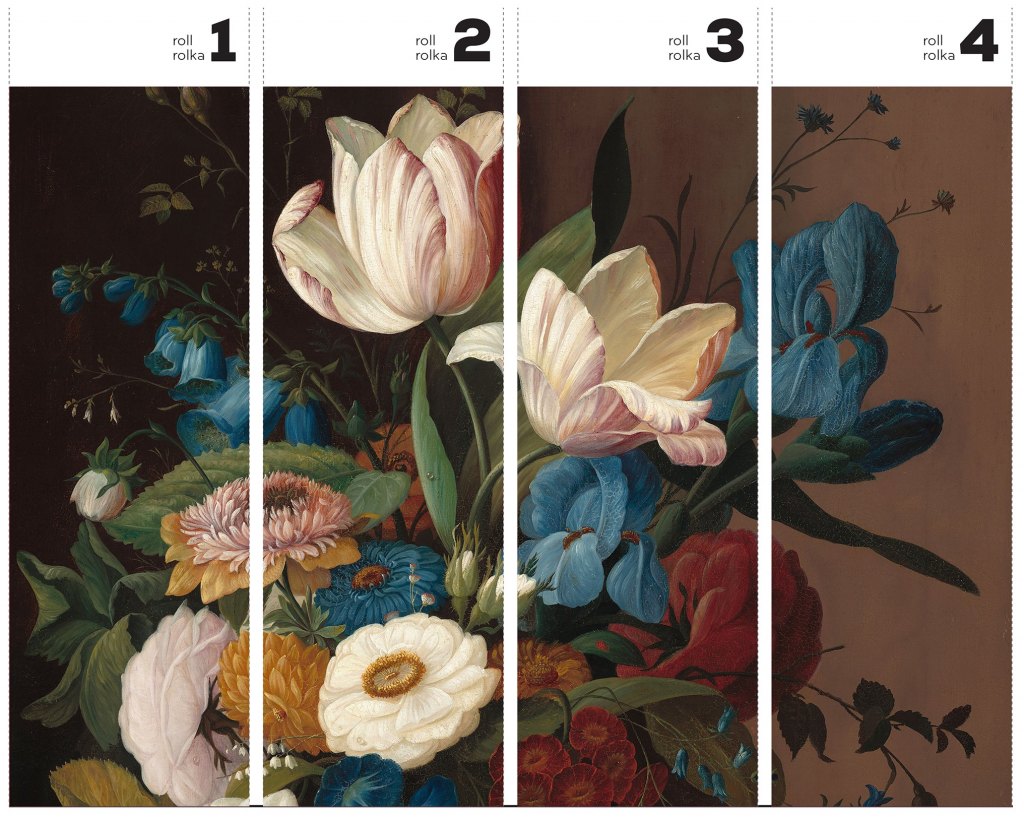 Dark Tulip – Tapeta w rolkach