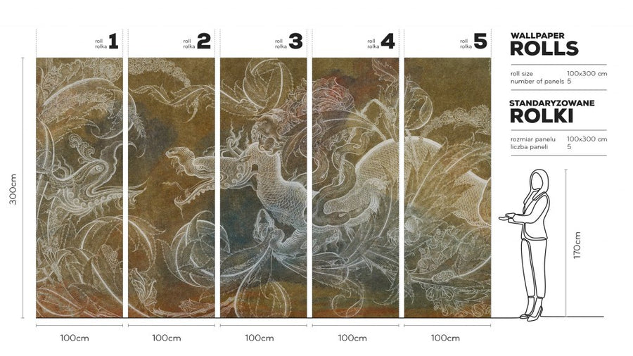 Draco – Tapeta w rolkach