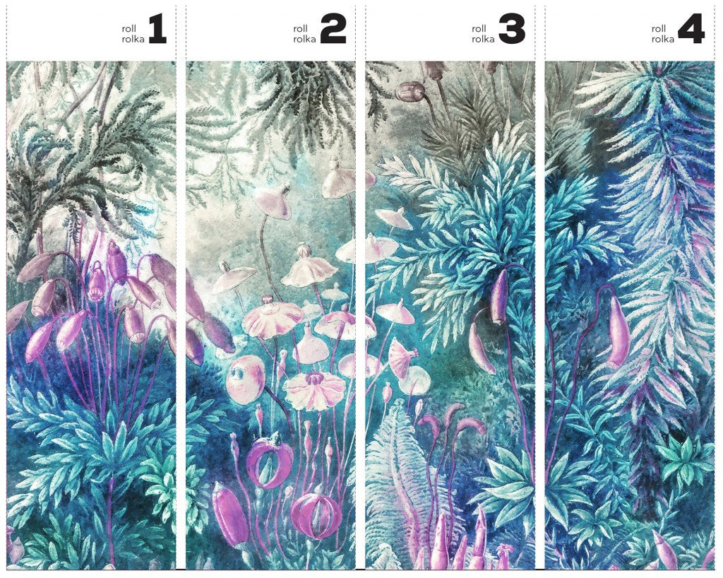 Fairytale Blue – Tapeta w rolkach