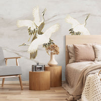 Ivory Tsuru – Tapeta w rolkach