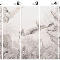 Jungle Beige – Tapeta w rolkach