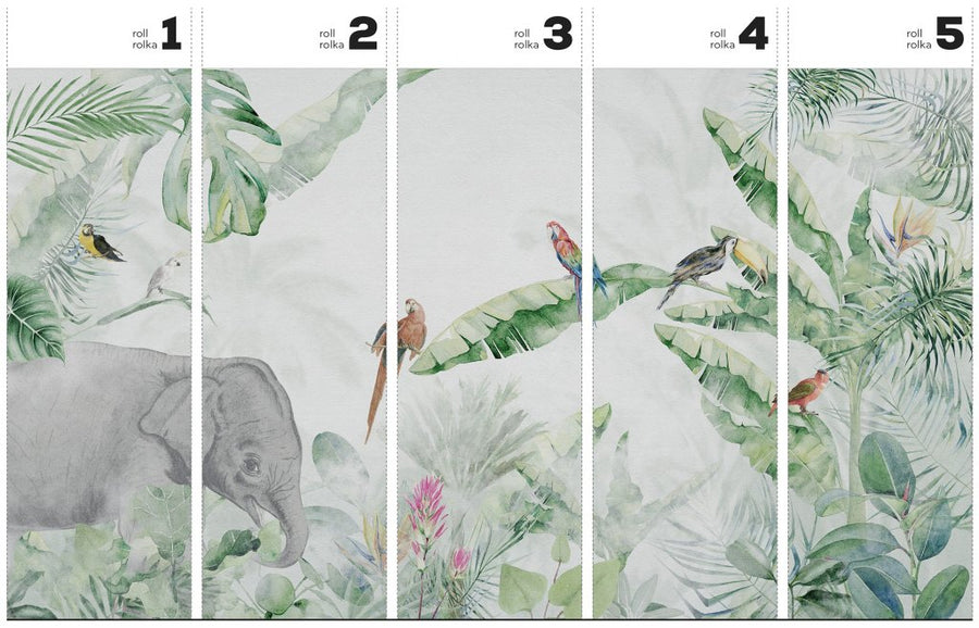 Jungle Vivid – Tapeta w rolkach