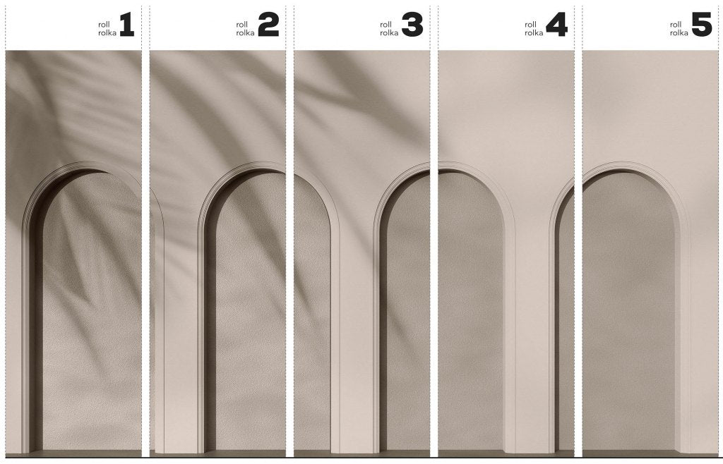 Libra Beige – Tapeta w rolkach