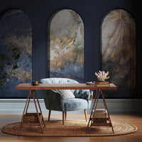 Libra Graphite Harmony Blue – Tapeta w rolkach