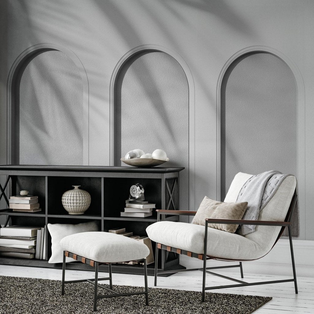 Libra Light Grey – Tapeta w rolkach