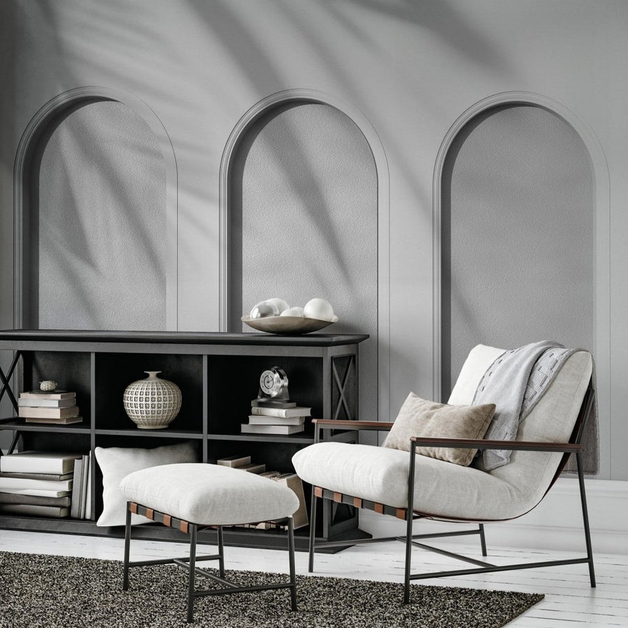 Libra Light Grey – Tapeta w rolkach