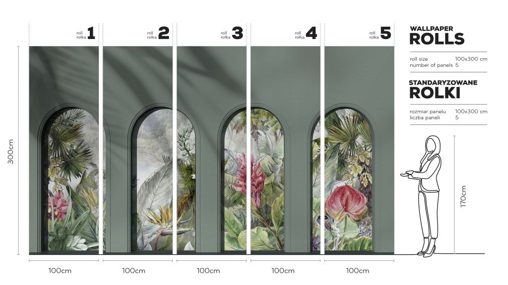 Libra Sage Wonderland – Tapeta w rolkach