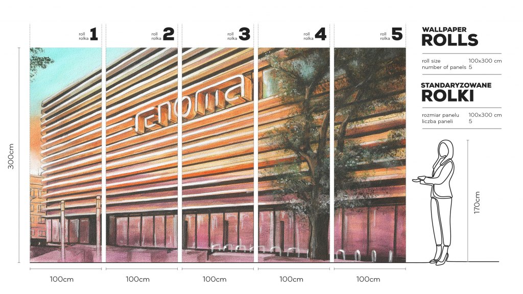 Mall – Tapeta w rolkach