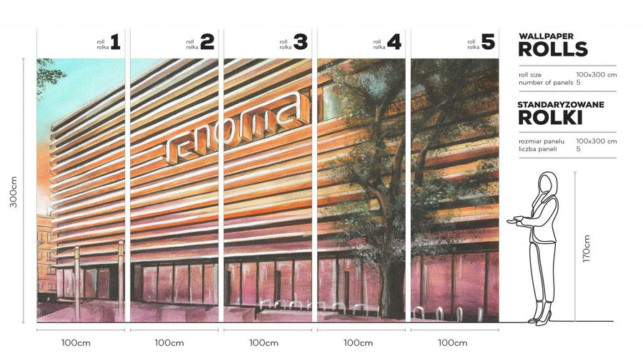 Mall – Tapeta w rolkach