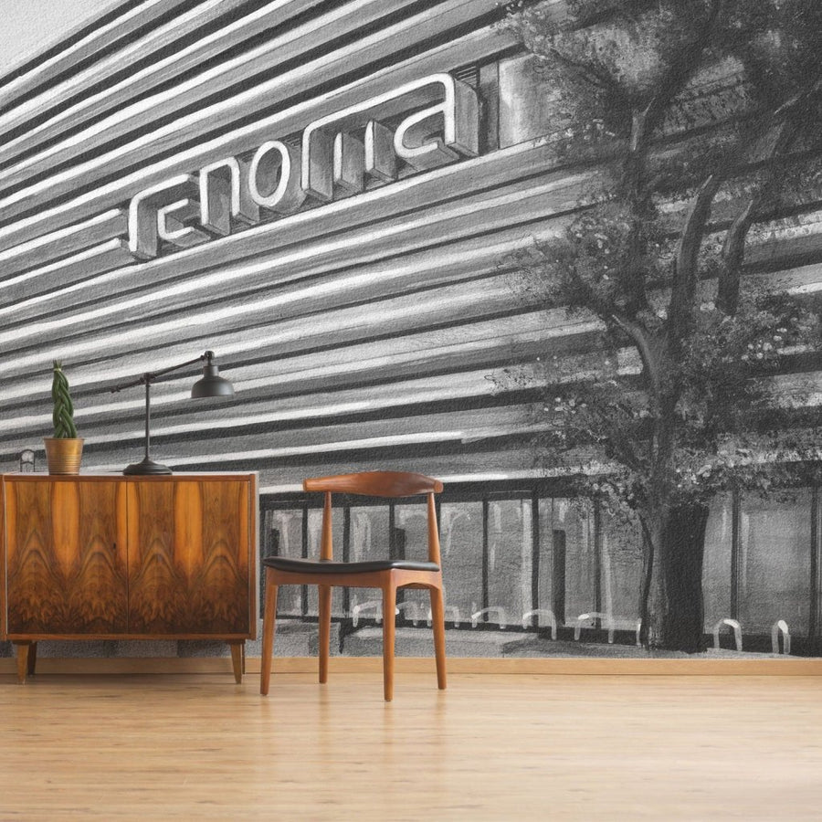 Mall B&W – Tapeta w rolkach