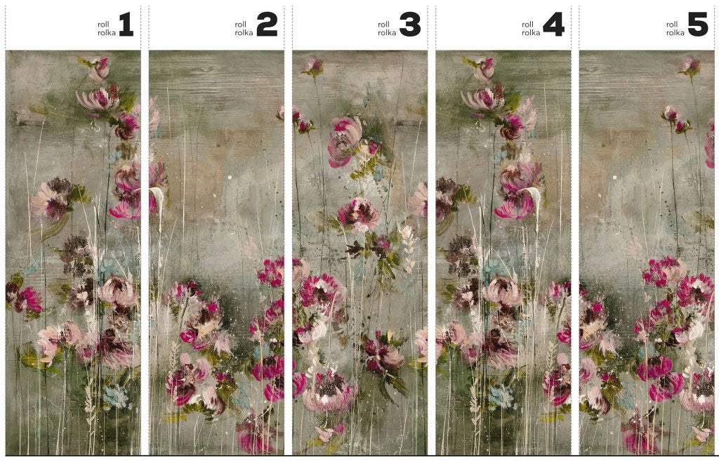 Malva – Tapeta w rolkach