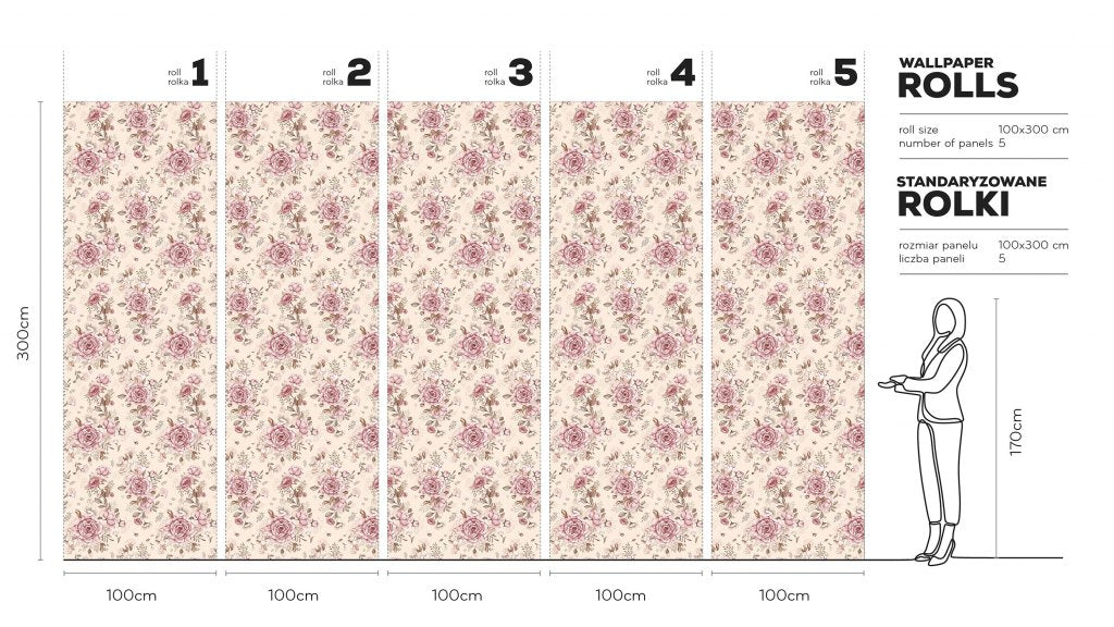 Milla – Tapeta w rolkach