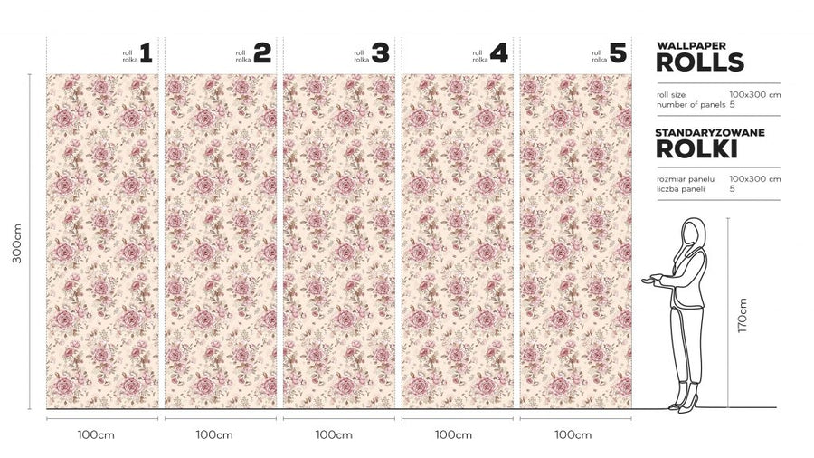 Milla – Tapeta w rolkach