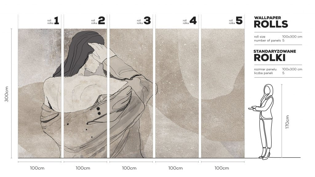 Nomen Femme – Tapeta w rolkach