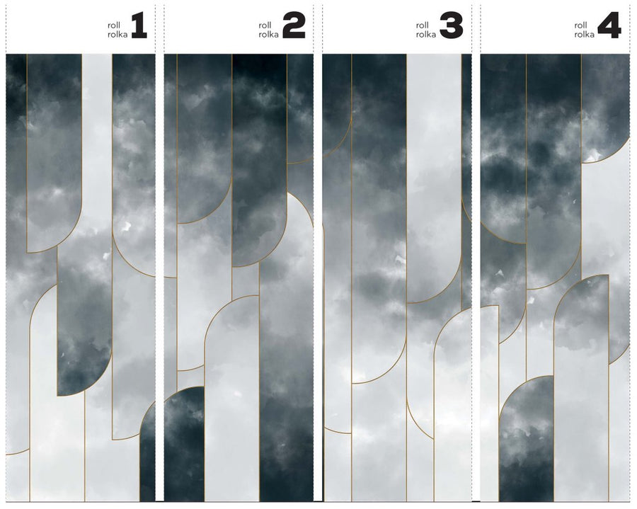 Ombre Crossing – Tapeta w rolkach