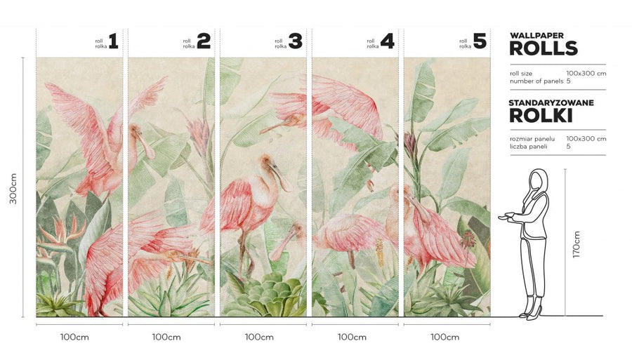 Rainforest Ajaja – Tapeta w rolkach