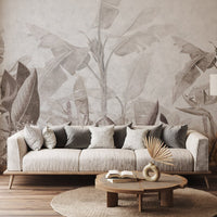 Rainforest Beige – Tapeta w rolkach