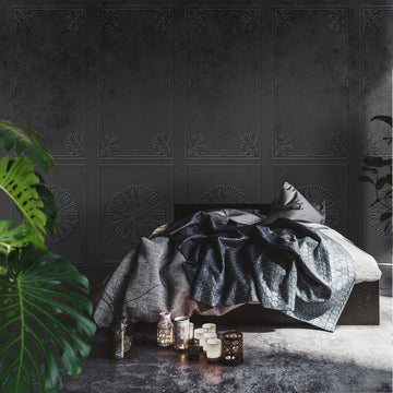 Refined Black – Tapeta w rolkach