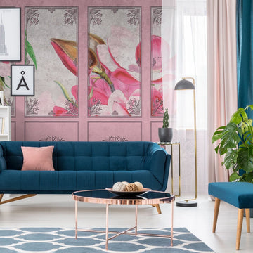 Refined Pink Magnolia – Tapeta w rolkach