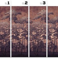 Secret Forest Rust – Tapeta w rolkach