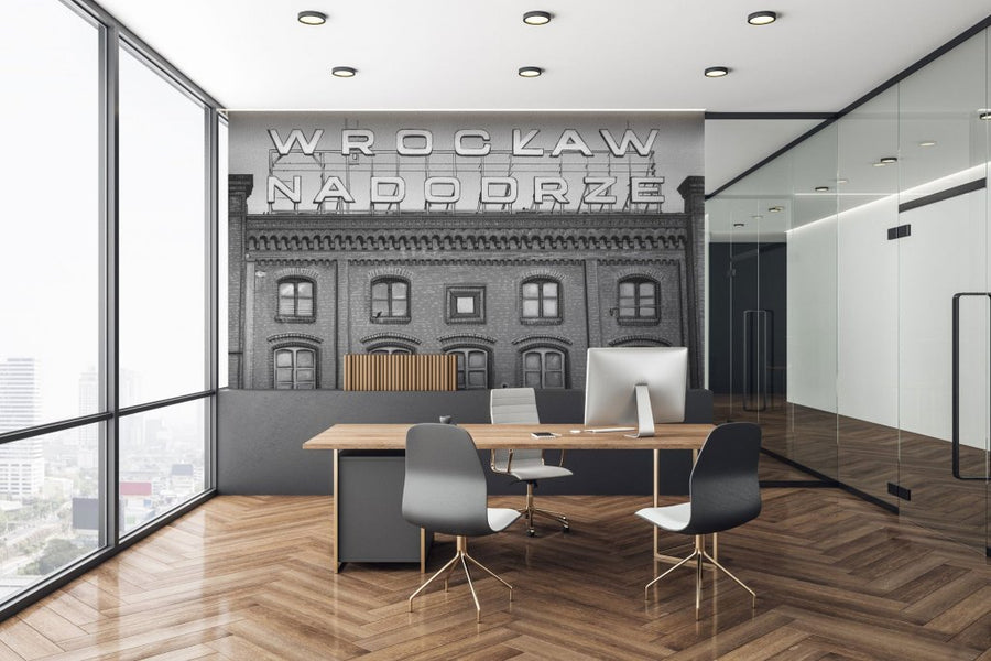 Station B&W – Tapeta w rolkach